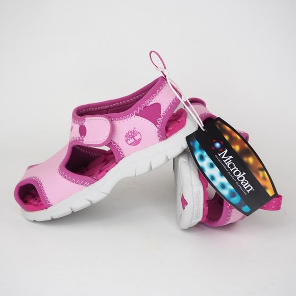 Timberland Other - Timberland Little Harbor Sandal Toddler Pink White